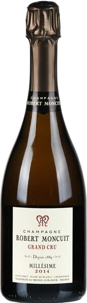 Шампанское Robert Moncuit, Millesime Grand Cru Blanc de Blancs Extra Brut, Champagne AOC, 2014