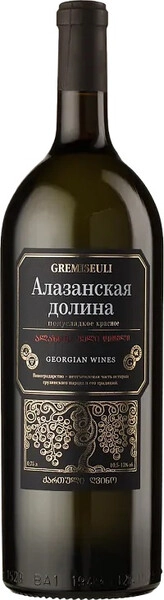 Вино Georgian Wine House, Gremiseuli Alazani Valley Red, 1.5 л
