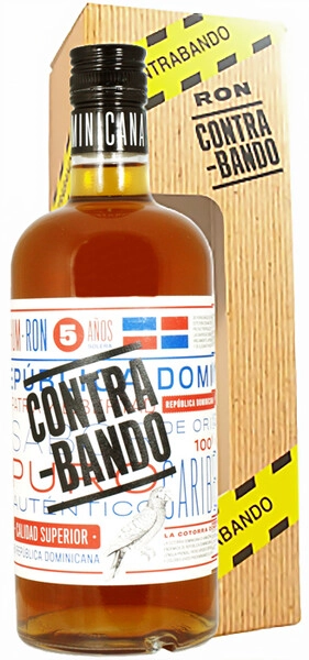 Ром Contrabando 5 Years Old, gift box, 0.7 л