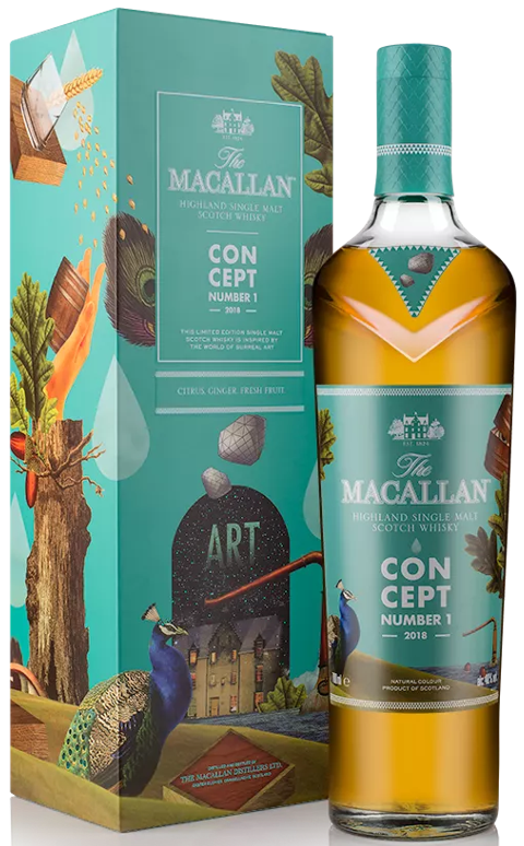 Виски Macallan Сoncept 1, gift box, 0.7 л