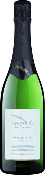 Игристое вино GreenLife Sauvignon Blanc Bubbles Extra Brut, Robertson WO