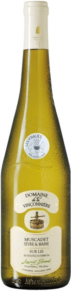Вино Domaine de la Vinconniere, Muscadet Sevre et Maine Sur Lie AOC, 2024