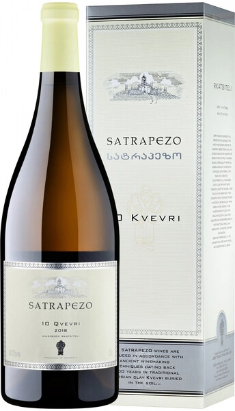 Вино "Satrapezo" 10 Kvevri, 2018, gift box, 1.5 л