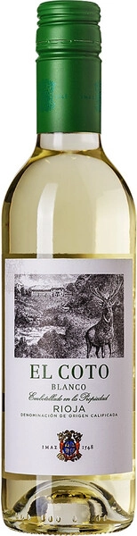 Вино El Coto Blanco, Rioja DOC, 375 мл