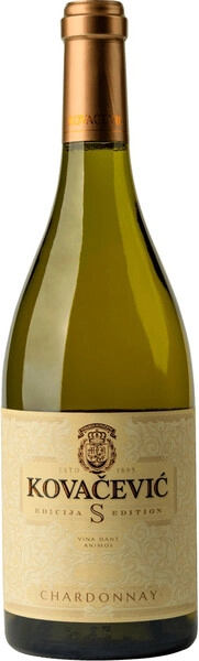 Вино Vinarija Kovacevic, Chardonnay S Edition, 2017, 1.5 л