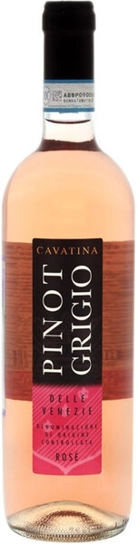 Вино Cavatina Pinot Grigio Rose delle Venezie DOC