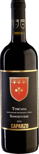 Вино Caparzo, Sangiovese, Toscana IGT, 2022