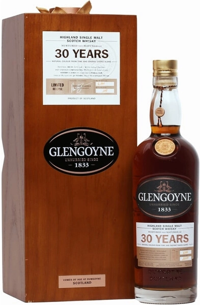 Виски Glengoyne 30 Years Old, wooden box, 0.7 л