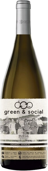 Вино Cuatro Rayas, Green & Social Organic Verdejo, Rueda DO