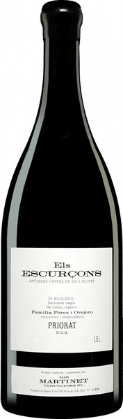 Вино Mas Martinet, Els Escurcons, Priorat DOQ, 2012, 1.5 л