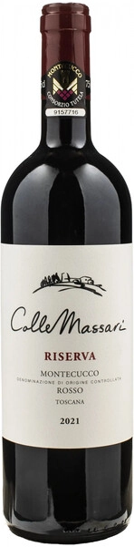 Вино "ColleMassari", Montecucco Rosso Riserva DOC, 2021
