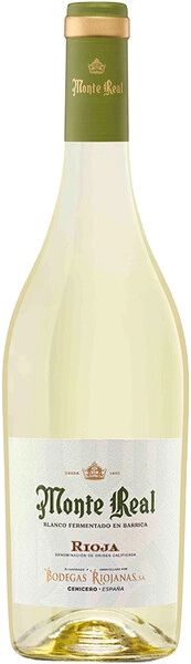 Вино Monte Real Blanco Fermentado en Barrica, Rioja DOC, 2022