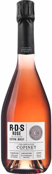 Шампанское Marie Copinet, Rose de Saignee Extra Brut, Champagne AOC, 2015