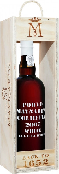 Портвейн Maynard's Colheita White Porto, 2007, wooden box