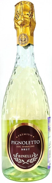 Игристое вино Binelli Premium Pignoletto Brut DOC