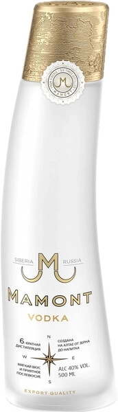 Водка Mamont, 0.5 л