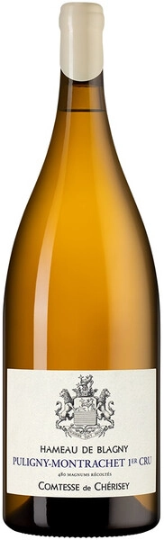 Вино Domaine Comtesse de Cherisey, Puligny-Montrachet 1-er Cru Hameau de Blagny AOC, 2019, 1.5 л
