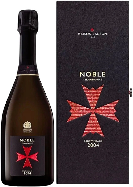 Шампанское Noble Cuvee de Lanson Brut, 2004, gift box