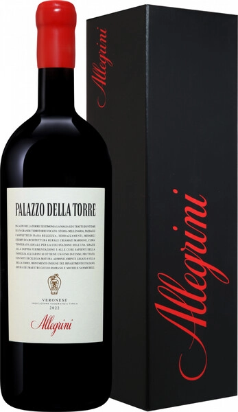 Вино Allegrini, "Palazzo della Torre", Veronese IGT, 2022, gift box, 1.5 л