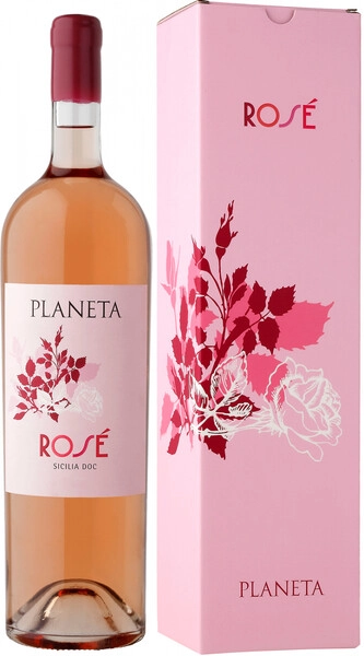 Вино Planeta, Rose, Sicilia DOC, 2023, gift box, 1.5 л