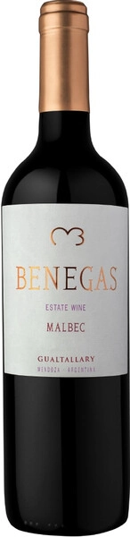 Вино Benegas Estate Malbec, Mendoza, 2021