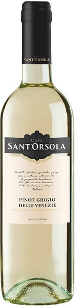 Вино Fratelli Martini, Sant'Orsola Pinot Grigio delle Venezie DOC, 2020
