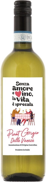 Вино Angelo Rocca e Figli, Amore Pinot Grigio delle Venezie DOC, 2021