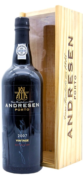 Портвейн Andresen, Vintage Port, 2007, wooden box