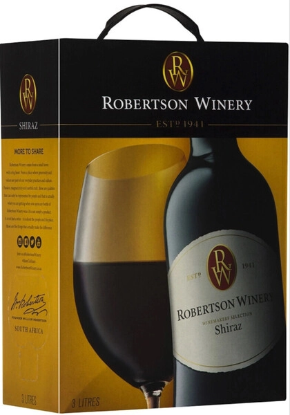 Вино Robertson Winery, Shiraz, 2024, bag-in-box, 3 л