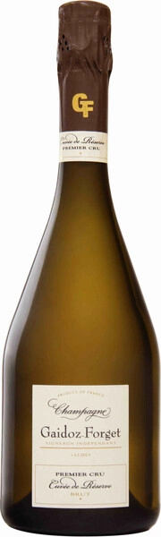 Шампанское Champagne Gaidoz-Forget, Cuvee de Reserve Brut Premier Cru, Champagne AOC
